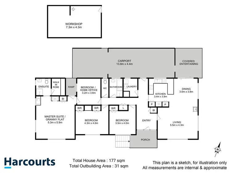 Floorplan of Homely house listing, 8 Arthur Street, Port Huon TAS 7116