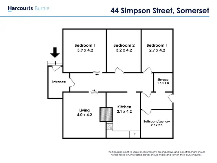 Floorplan of Homely house listing, 44 Simpson Street, Somerset TAS 7322