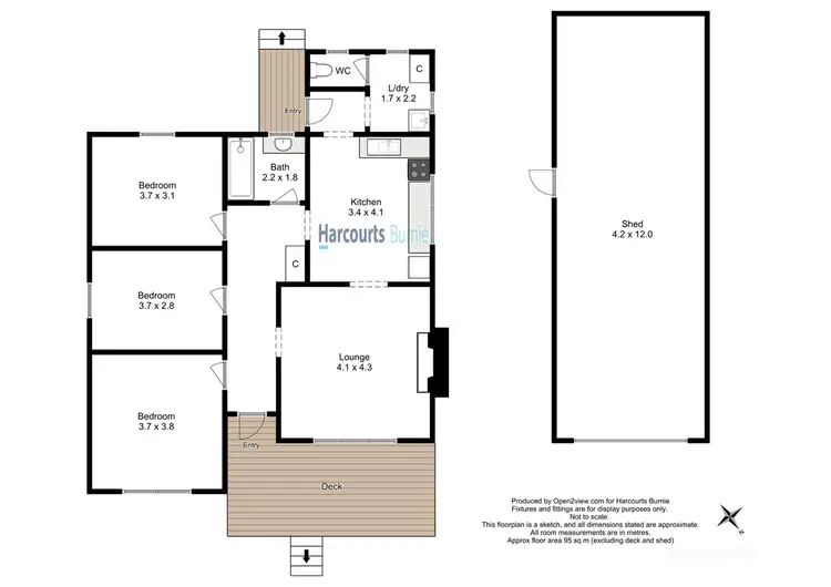 Floorplan of Homely house listing, 29 Tattersall Street, Montello TAS 7320