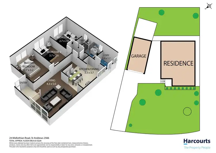 Floorplan of Homely house listing, 24 Midlothian Road, St Andrews NSW 2566