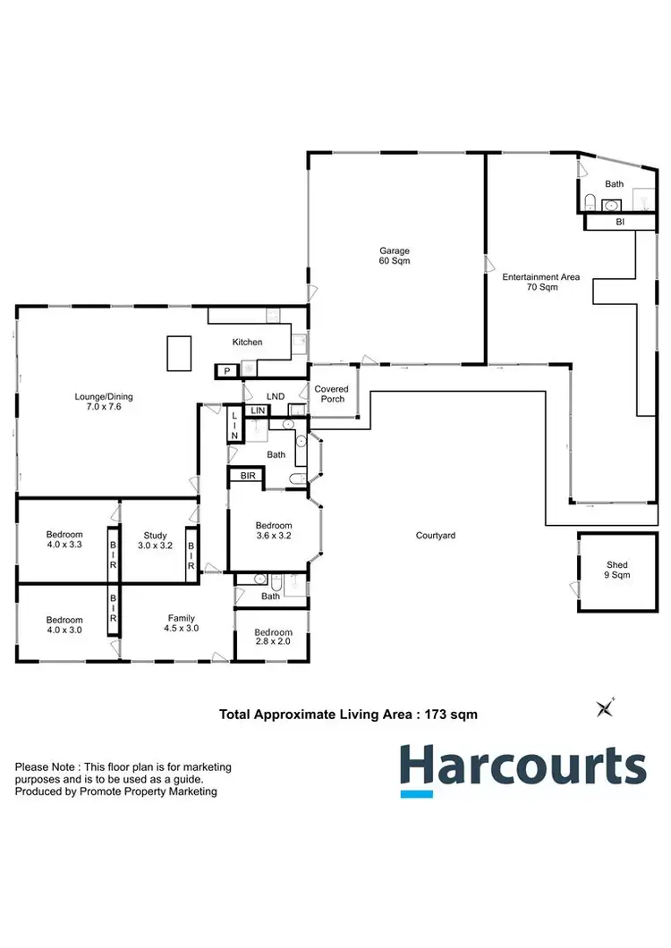 Floorplan of Homely house listing, 19 Jones Parade, Lewisham TAS 7173