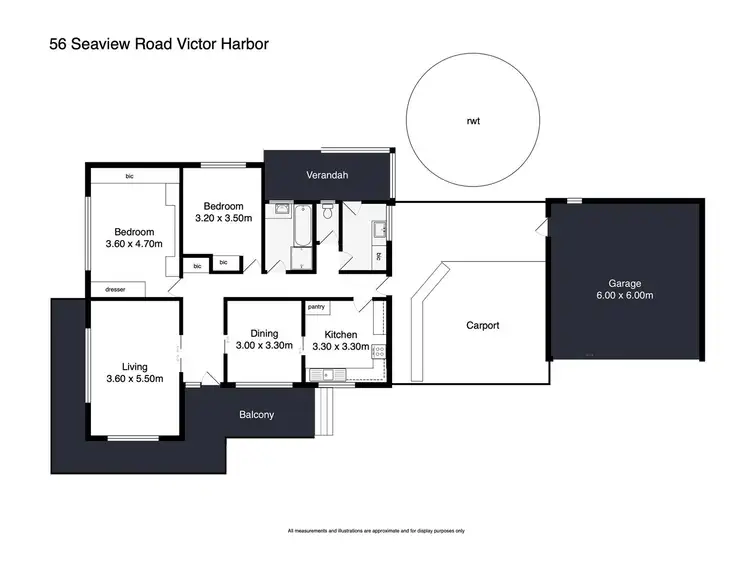 Floorplan of Homely house listing, 56 Seaview Road, Victor Harbor SA 5211