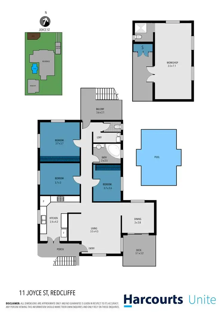 Floorplan of Homely house listing, 11 Joyce Street, Redcliffe QLD 4020