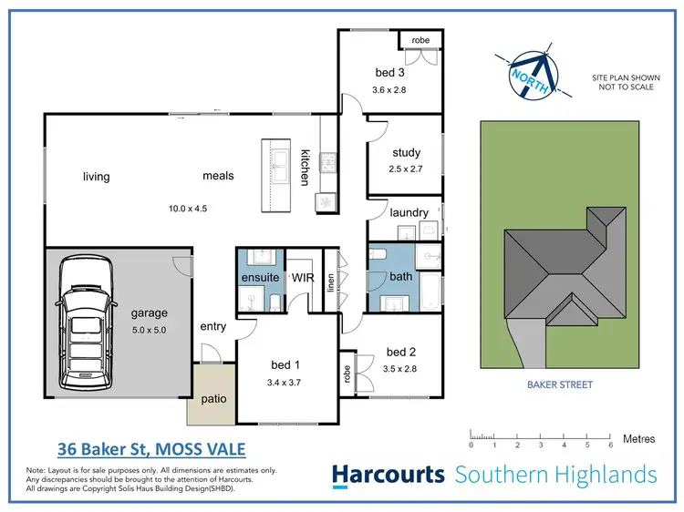 Floorplan of Homely house listing, 36 Baker Street, Moss Vale NSW 2577
