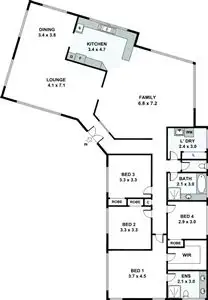Floorplan of Homely house listing, 29 Moondance Court, Bonogin QLD 4213
