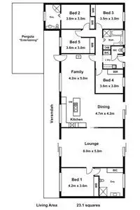 Floorplan of Homely rural property listing, 50 Callanans Lane, Pearcedale VIC 3912