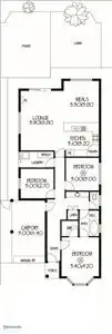 Floorplan of Homely house listing, 53a Andrew Smith Drive, Parafield Gardens SA 5107
