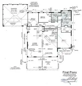 Floorplan of Homely house listing, 990A Geographe Bay Road, Geographe WA 6280