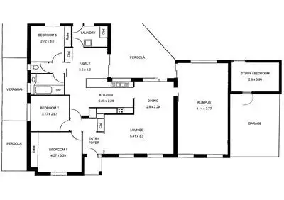 Floorplan of Homely house listing, 1 Baloo Court, Aberfoyle Park SA 5159