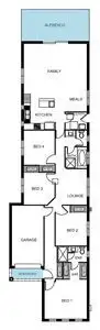 Floorplan of Homely house listing, Lot 1/122A Selth Street, Albert Park SA 5014