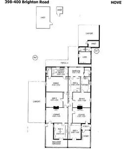Floorplan of Homely house listing, 398-400 Brighton Road, Hove SA 5048