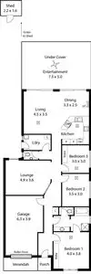 Floorplan of Homely house listing, 46 Avenue Road, Cumberland Park SA 5041