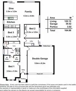 Floorplan of Homely house listing, 43 Knight Street, West Richmond SA 5033
