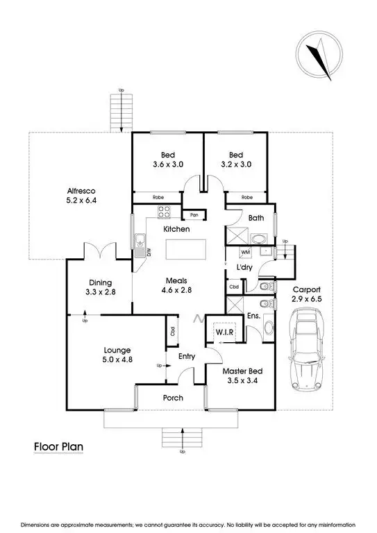 Floorplan of Homely house listing, 11 Courtney Square, Wantirna VIC 3152