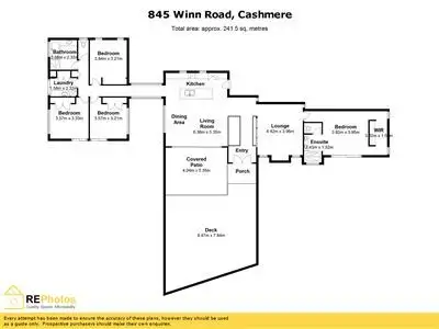 Floorplan of Homely house listing, 845 Winn Road, Cashmere QLD 4500