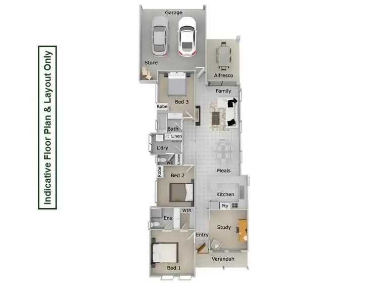 Floorplan of Homely house listing, 134 Lyon Road, Aubin Grove WA 6164