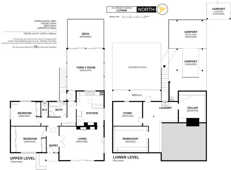 Floorplan of Homely house listing, 32 Lennox Avenue, Lutana TAS 7009