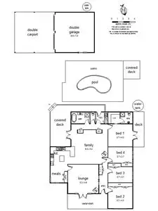 Floorplan of Homely house listing, 42 Pascoe Avenue, Croydon VIC 3136