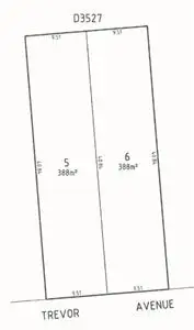 Floorplan of Homely land listing, 9 & 9A Trevor Avenue, Rostrevor SA 5073