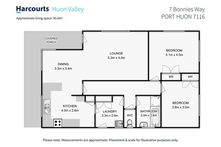 Floorplan of Homely house listing, 7 Bonnies Way, Port Huon TAS 7116