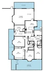 Floorplan of Homely house listing, 45 & 45a Lasscock Avenue, Lockleys SA 5032