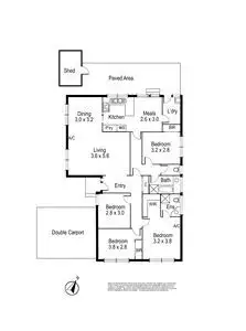 Floorplan of Homely house listing, 31 Argyle Way, Wantirna South VIC 3152