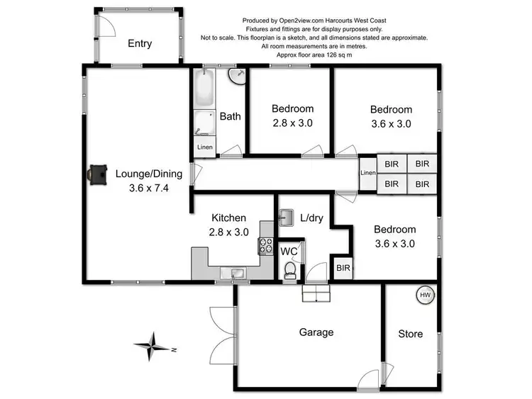 Floorplan of Homely house listing, 18 Fincham Street, Zeehan TAS 7469