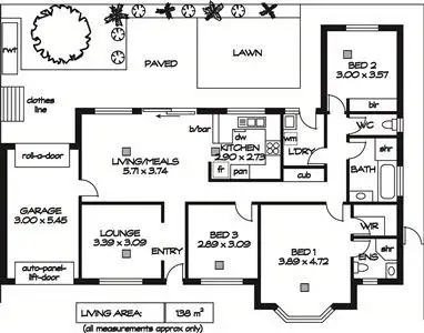 Floorplan of Homely house listing, 15C Sando Avenue, Tranmere SA 5073