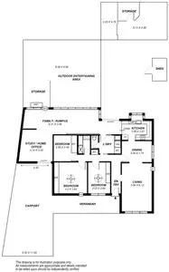 Floorplan of Homely house listing, 3 Vanstone Avenue, Morphett Vale SA 5162