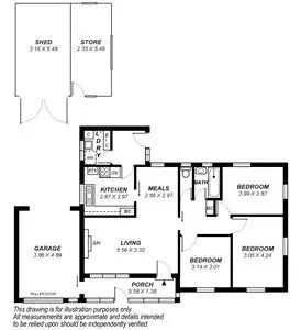Floorplan of Homely house listing, 58 Birdwood Terrace, North Plympton SA 5037