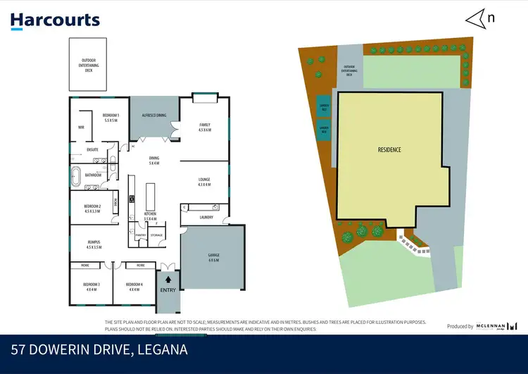 Floorplan of Homely house listing, 57 Dowerin Drive, Legana TAS 7277
