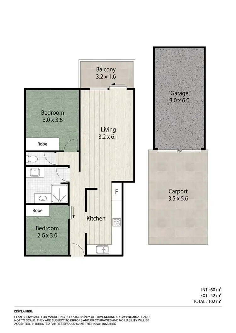 Floorplan of Homely unit listing, 4/26 Rainey Street, Chermside QLD 4032
