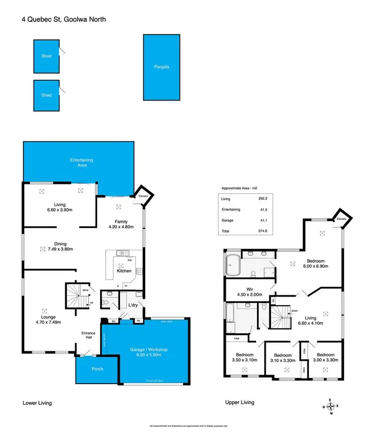 Floorplan of Homely house listing, 4 Quebec Street, Goolwa North SA 5214