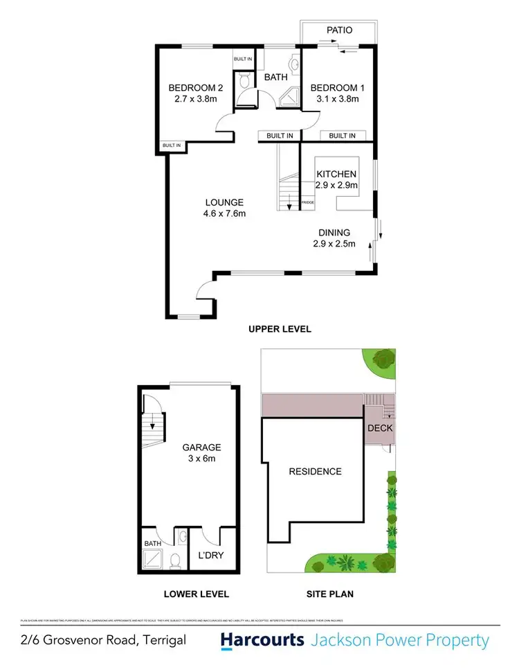 Floorplan of Homely unit listing, 2/6 Grosvenor Road, Terrigal NSW 2260