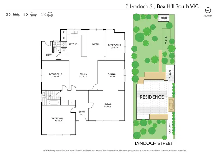 Floorplan of Homely house listing, 2 Lyndoch Street, Box Hill South VIC 3128