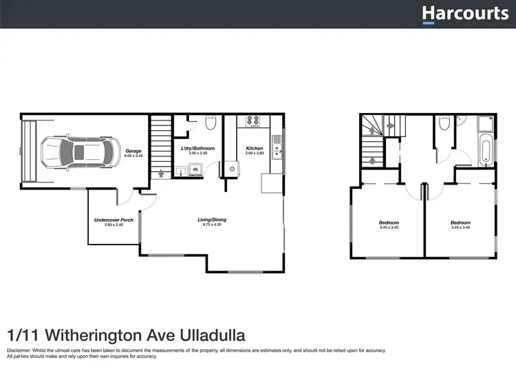 Floorplan of Homely townhouse listing, 1/11 Witherington Avenue, Ulladulla NSW 2539
