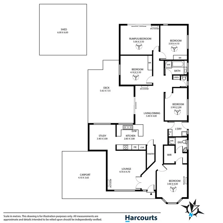 Floorplan of Homely house listing, 219 Fenchurch Street, Goolwa SA 5214