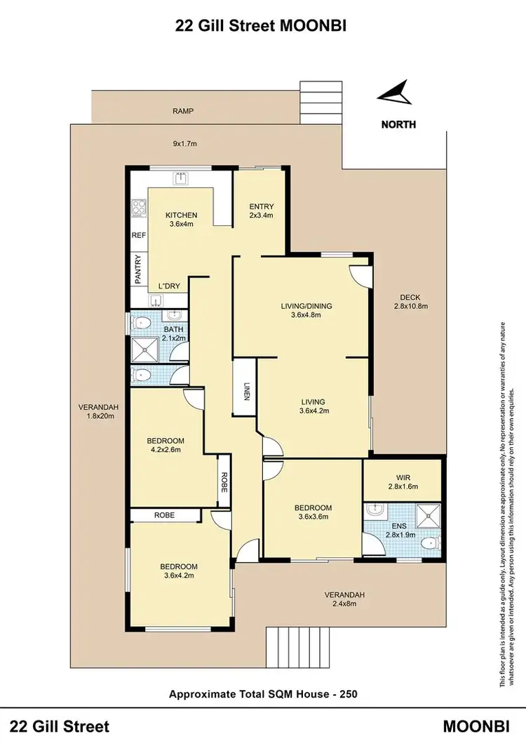 Floorplan of Homely house listing, 22 Gill Street, Moonbi NSW 2353