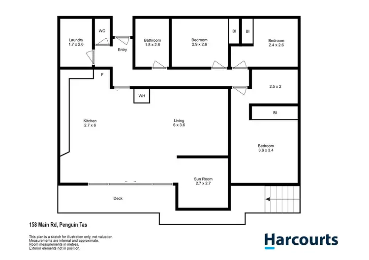 Floorplan of Homely house listing, 158 Main Road, Penguin TAS 7316