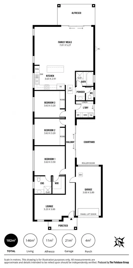 Floorplan of Homely house listing, 60 Tasman Avenue, Gilles Plains SA 5086