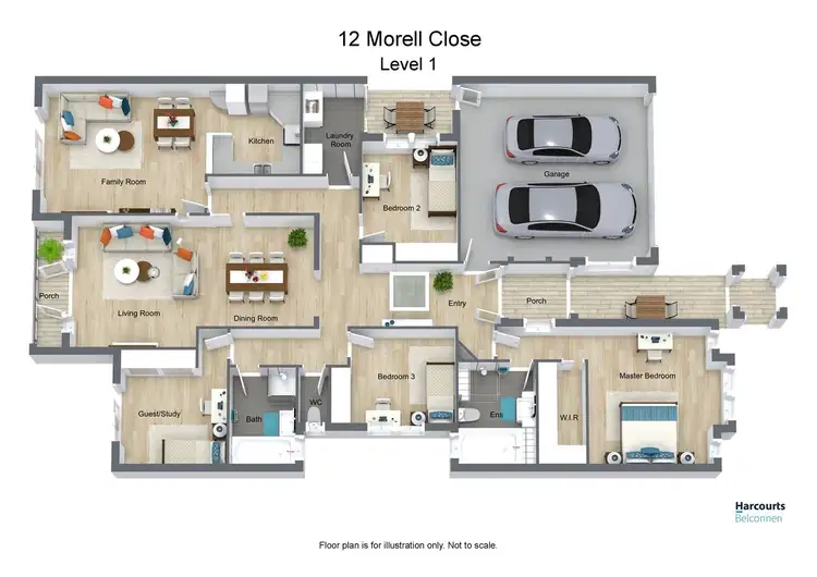 Floorplan of Homely house listing, 12 Morell Close, Belconnen ACT 2617