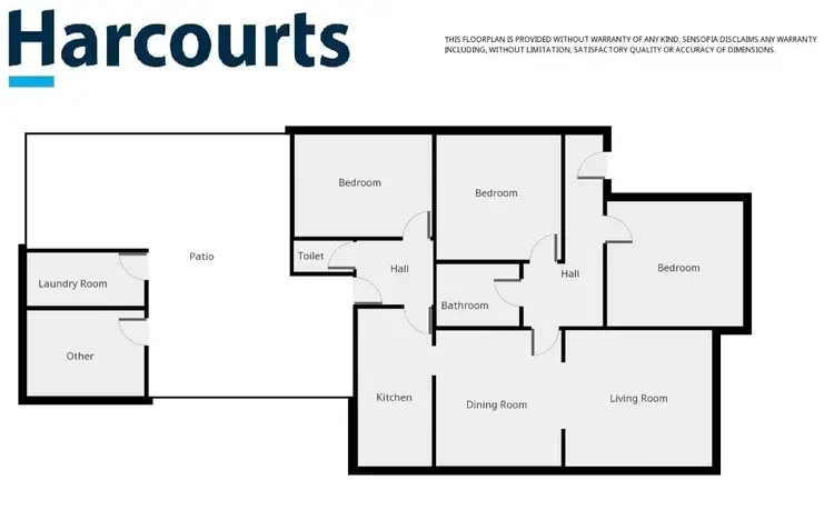 Floorplan of Homely house listing, 266-268 Scott Street, Warracknabeal VIC 3393
