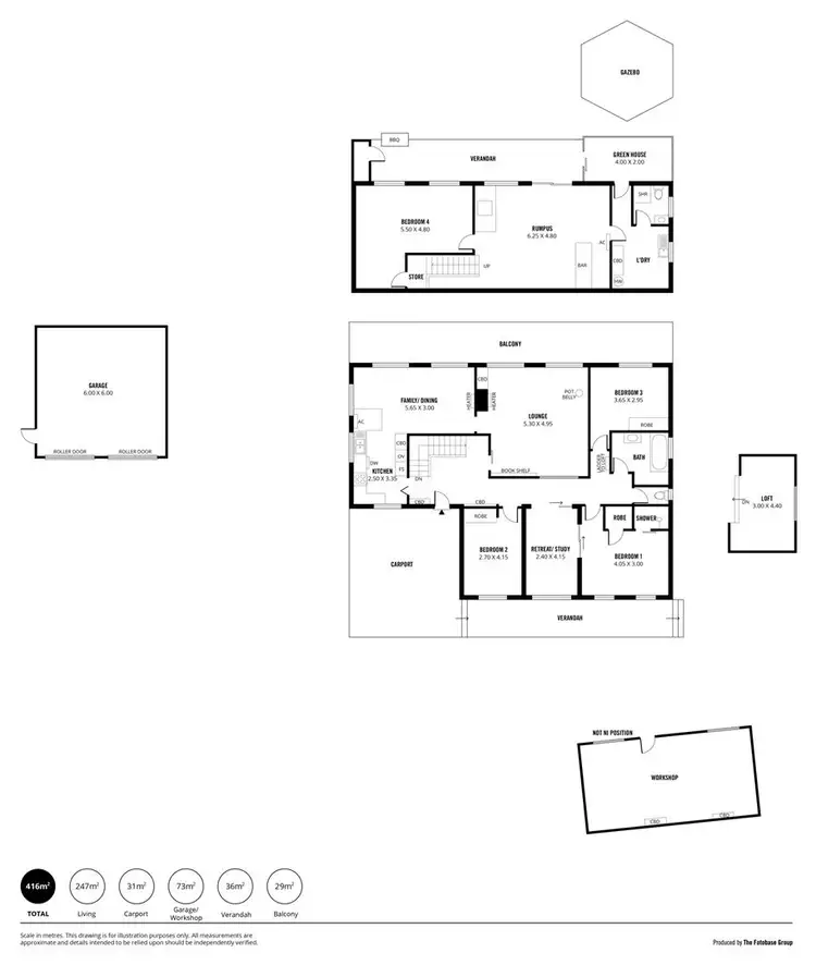 Floorplan of Homely house listing, 106 Woodland Way, Teringie SA 5072