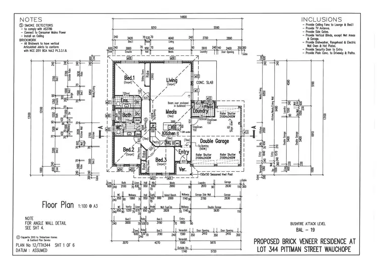 Floorplan of Homely house listing, 4 Pittman Street, Wauchope NSW 2446