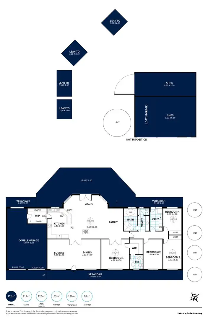 Floorplan of Homely house listing, 26 Basham Road, Victor Harbor SA 5211