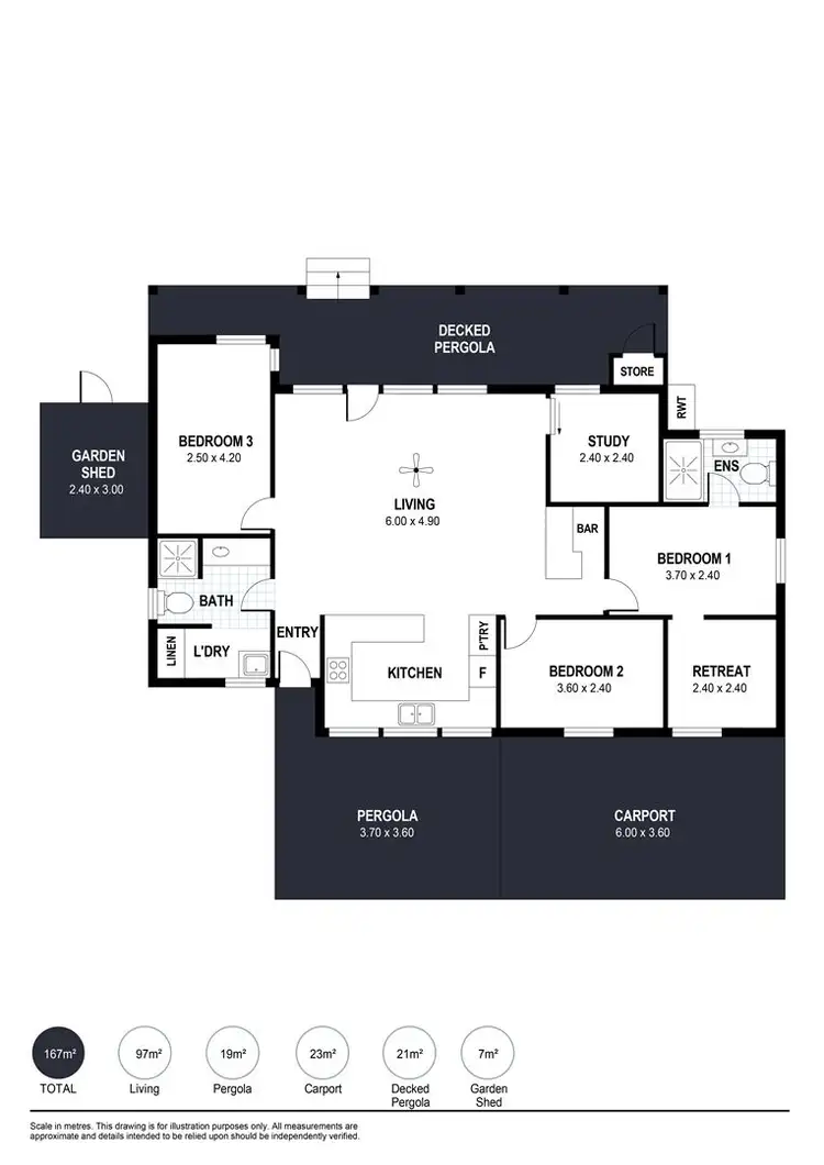 Floorplan of Homely house listing, 5 Fairway Court, Goolwa South SA 5214