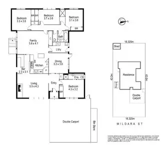 Floorplan of Homely house listing, 12 Mildara Street, Vermont South VIC