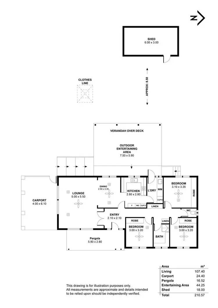 Floorplan of Homely house listing, 17 Bryant Avenue, Ingle Farm SA 5098