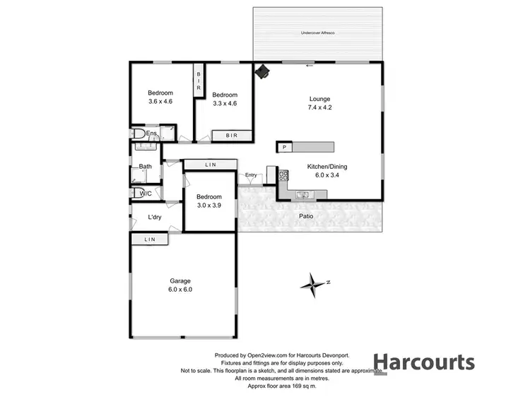 Floorplan of Homely house listing, 6 Amaroo Place, Devonport TAS 7310
