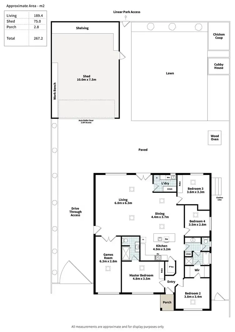 Floorplan of Homely house listing, 10 Semmens Road, Mclaren Vale SA 5171